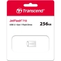 USB флеш накопичувач Transcend 256GB JetFlash 710 Silver USB 3.1 (TS256GJF710S) - зменшене зображення 3