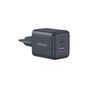 Зарядний пристрій UGREEN 1xUSB-C PD30W + 1xUSB QC3.0 GaN X516 gray (55539) - зменшене зображення 1