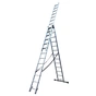 Драбина GTM 3-секції, розкладна, 3*13сх. 3,53-8,93м (KME313) - зменшене зображення 1