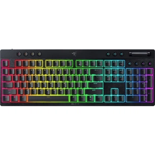 Клавіатура Razer BlackWidow V4 Low-Profile Wireless/Bluetooth/USB Green switch UA Black (RZ03-05270100-R3M1) зображення 1