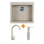 Мийка кухонна Adamant Univer Avena + змішувач + дозатор (4824296902106) - зменшене зображення 1