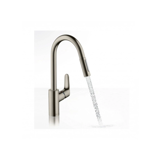 Мойка кухонная Hansgrohe S520-F480 + зміш. Focus M41 (43358800) - изображение 6