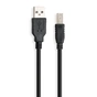 Кабель для принтера USB 2.0 AM/BM 1.8 m Vinga (VCPDCAMBM1.8BK) - зменшене зображення 2
