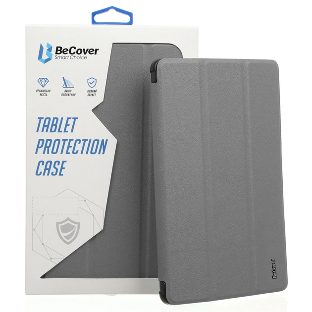 Чохол до планшета BeCover Magnetic Apple iPad Air 4 10.9 2020/2021 Gray (706847) - зображення 1
