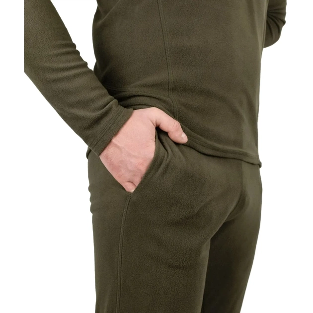 Комплект термобілизни Tribe Microfleece оливковий XL (T-KA-0015-olive-XL) - зображення 5