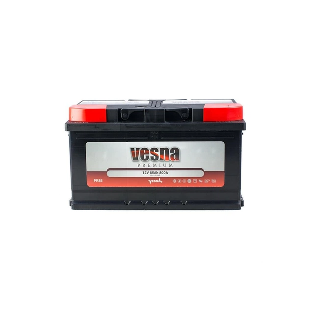 Акумулятор автомобільний Vesna 85 Ah/12V Premium Euro (415 082) - изображение 1