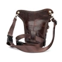 Сумка Vintage На пояс шкіряна Коричнева (20013) - зменшене зображення 2