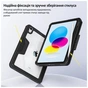 Чохол до планшета BeCover Rugged Origami Transparent Apple iPad 10.9" (2022/2024) / iPad (A16) 2025 11" Black (714966) - зменшене зображення 5
