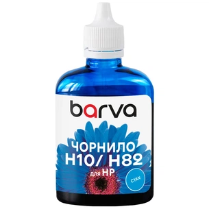 Чорнило Barva HP 10/11/13/82/88 100ml cyan, water-soluble (H10-669) зображення 1