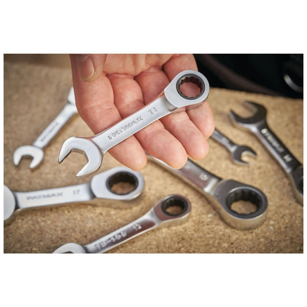 Ключ Stanley FATMAX 13 мм, комбінований з храповим механізмом (FMMT13111-0) - picture 4