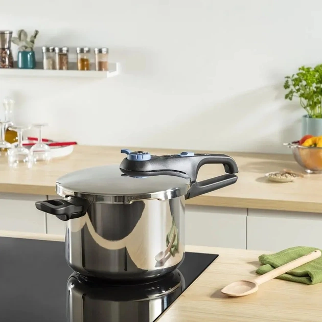 Скороварка Tefal Secure Trendy з паровим кошиком 8 л (P2584401) - picture 11
