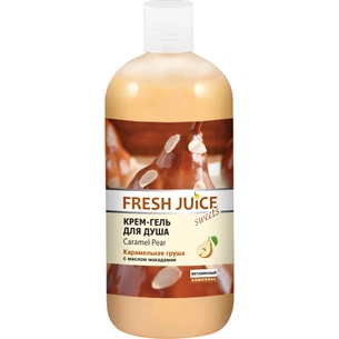 Гель для душу Fresh Juice Caramel Pear 500 мл (4823015937538) зображення 1