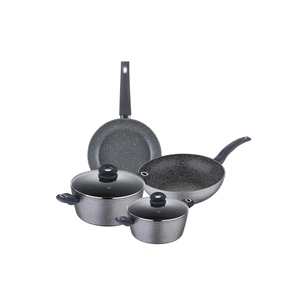 Набір посуду Bergner Orion, 6 предметів (BG-8527-MBG) зображення 1