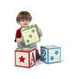 Кубики Melissa&Doug Набір з 3-х великих дерев'яних кубиків (MD30543) - зменшене зображення 2
