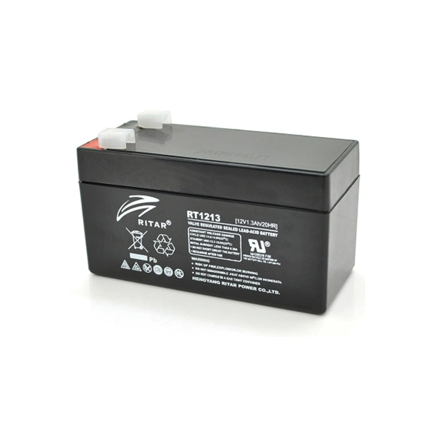 Батарея к ИБП Ritar AGM RT1213, 12V-1.3Ah (RT1213) - изображение 1