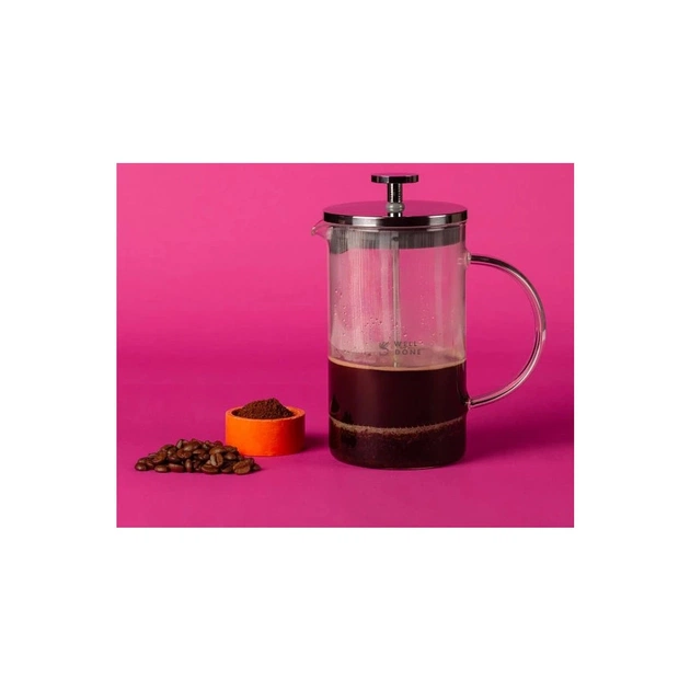 Френч-прес Well Done на гумовій підставці 800 мл (WD-8038B) - picture 3