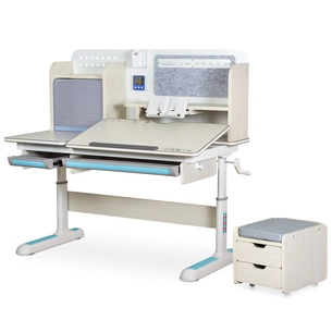 Парта Mealux Winnipeg Multicolor Plus MG Blue (BD-630 MG + BL з тумбою) зображення 1