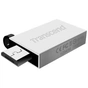 USB флеш накопичувач Transcend 32G On-The-Go Silver USB 2.0 (TS32GJF380S) - зменшене зображення 4