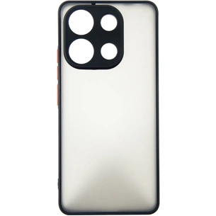 Чохол до мобільного телефона Dengos Matte Xiaomi Redmi Note 13 4G (black) (DG-TPU-MATT-140) зображення 1