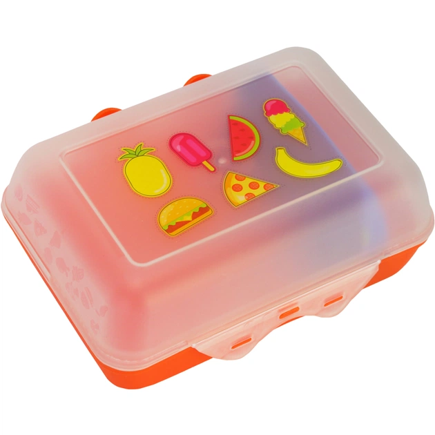 Ланч-бокс дитячий Optima YUMMY 850 мл, помранчевий (O98116) - изображение 1