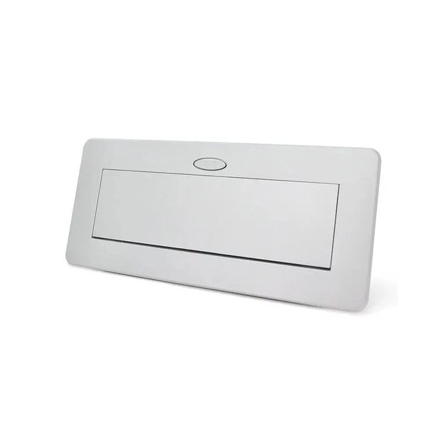 Розетка Voltronic J29L, дві розетки + 2*USB, напольна, висувна (21889) - зображення 1