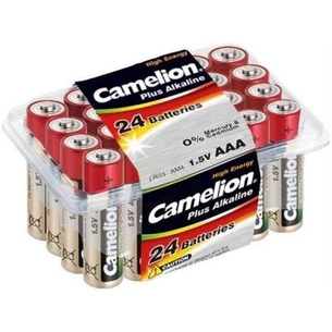 Батарейка Camelion AAA Plus Alkaline LR03 * 24 (LR03-PB24) зображення 1