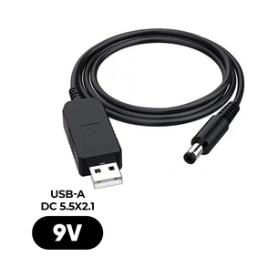 Кабель живлення USB to DC 5.5x2.1mm 9V 0.8m Armorstandart (ARM65662) изображение 1