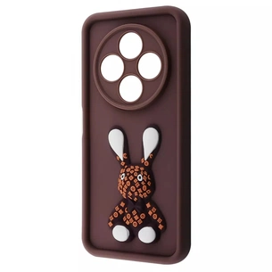 Чохол-накладка Pretty Things Case для Xiaomi Redmi 14C 4G/Poco C75 Brown/Rabbit зображення 1