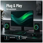 Акустическая система ColorWay PulseRing 2.0 RGB USB Black (CW-SPU04BK) - уменьшенное изображение 8
