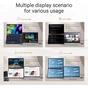 Монітор ASUS ZenScreen DUO MQ149CD (90LM0AKV-B01N70) - зменшене зображення 5