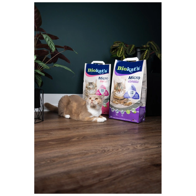 Наповнювач для туалету Biokat's Micro Fresh бентоніт 6 л (4002064613925) - picture 3