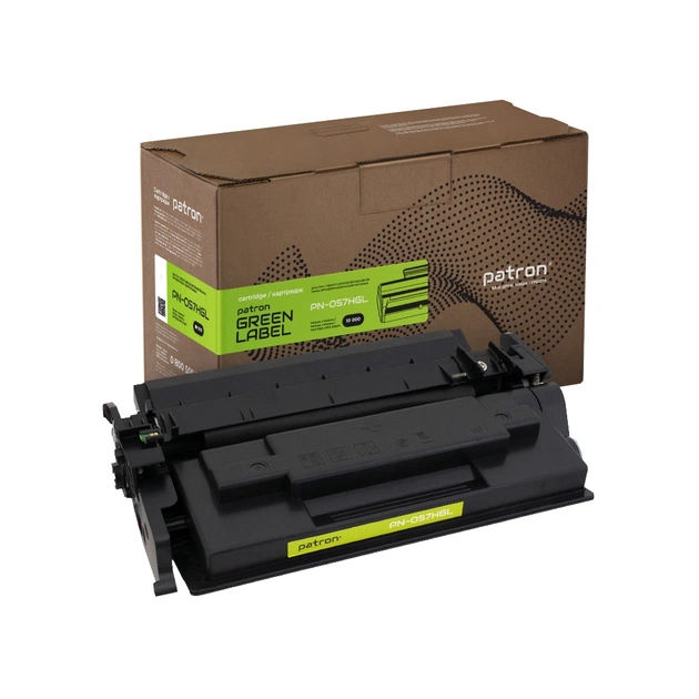 Картридж Patron Canon 057H +chip Green Label (PN-057HGL) - зображення 1