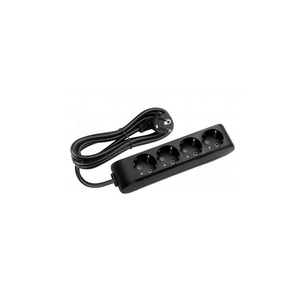 Мережевий подовжувач Panasonic X-tendia із заземленням 4 розетки, 3м (WLTB04432BL-UA) зображення 1