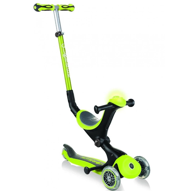 Самокат Globber Go Up Deluxe Play 5 в 1 зелений (648-106) - изображение 1