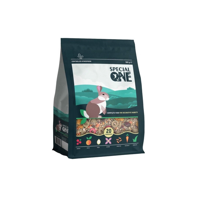Корм для гризунів Special One для декоративних кроликів 500 г (4823082421206) - picture 1