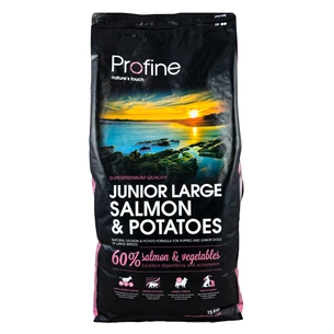Сухий корм для собак Profine Junior Large Salmon з лососем і картоплею 15 кг (8595602517596) зображення 1
