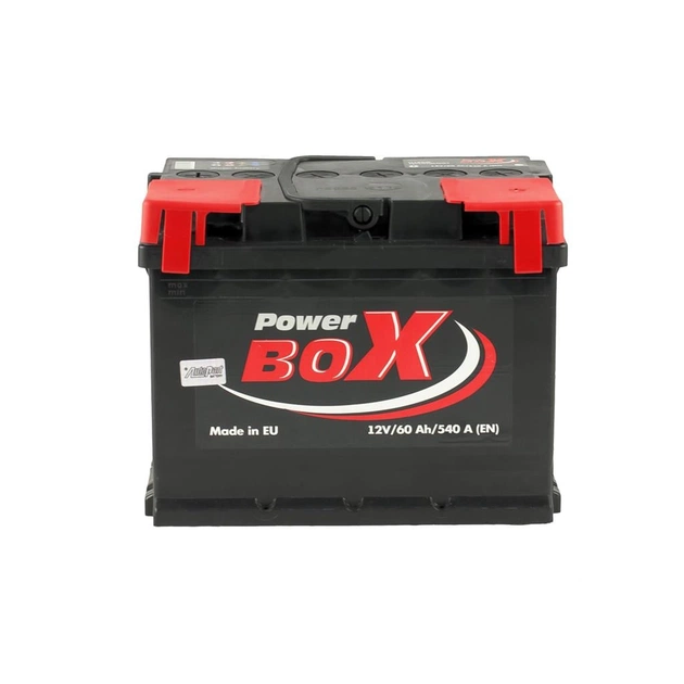 Аккумулятор автомобильный PowerBox 60 Аh/12V А1 Euro (SLF060-00) - изображение 1