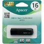 USB флеш накопичувач Apacer 16GB AH353 Black USB 3.1 (AP16GAH353B-1) - зменшене зображення 3