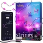 Гірлянда Twinkly Smart LED, Strings USB 200 Heart-shaped RGB LEDs, Green Wire, USB-C 12м (TWKH200RGB-G) - зменшене зображення 1