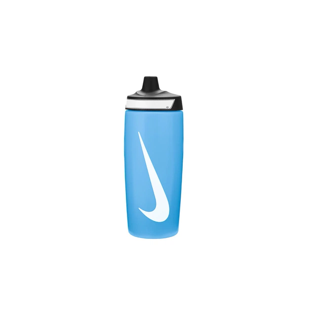 Пляшка для води Nike Refuel Bottle 18 OZ блакитний, чорний, білий 532 мл N.100.7665.422.18 (887791745033) - зображення 1