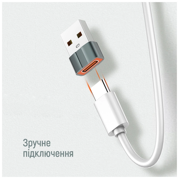Перехідник USB-C to USB-A ColorWay (CW-AD-CA) - picture 9