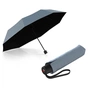 Парасоля Knirps A.050 Medium Manual Fog Black HeatShield, механічна, складана (Kn95-7051-88082) - зменшене зображення 1