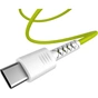 Дата кабель USB 2.0 AM to USB-C 1.0m Soft white/lime Pixus (4897058531169) - зменшене зображення 2