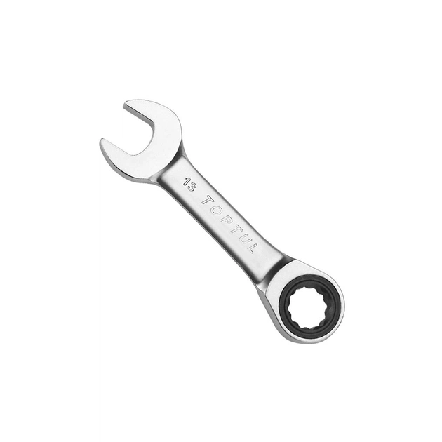 Ключ Toptul ріжково-накидний з тріскачкою укорочений 8мм (AOAB0808) - изображение 1