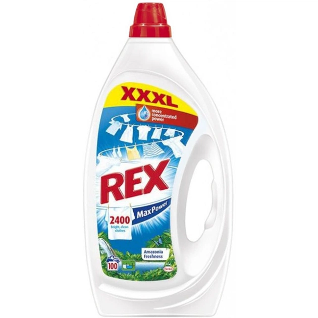 Гель для прання Rex Max Power Амазонська свіжість, 5 л (9000101322002) - зображення 1