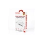 Адаптер Lightning to RJ45 Ethernet + USB 3.0 OTG + Lightning Promate (gigalink-i.white) - зменшене зображення 2