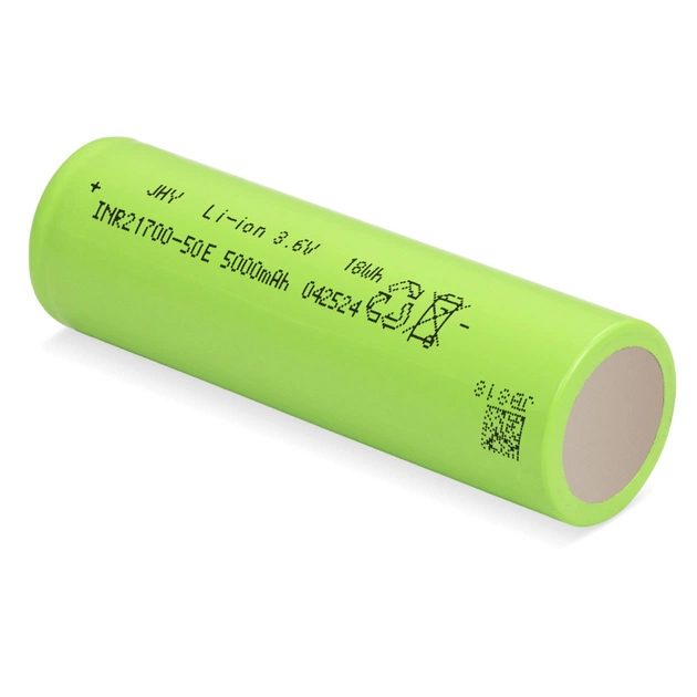 Акумулятор 21700 Li-Ion 5000mAh 3.6V 15A JHY (INR21700-50E) - зображення 4