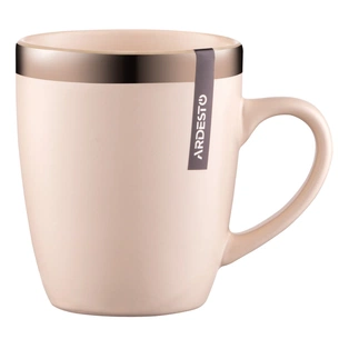 Чашка Ardesto Liguria 360 мл Cream Beige (AR2936LCC) зображення 1