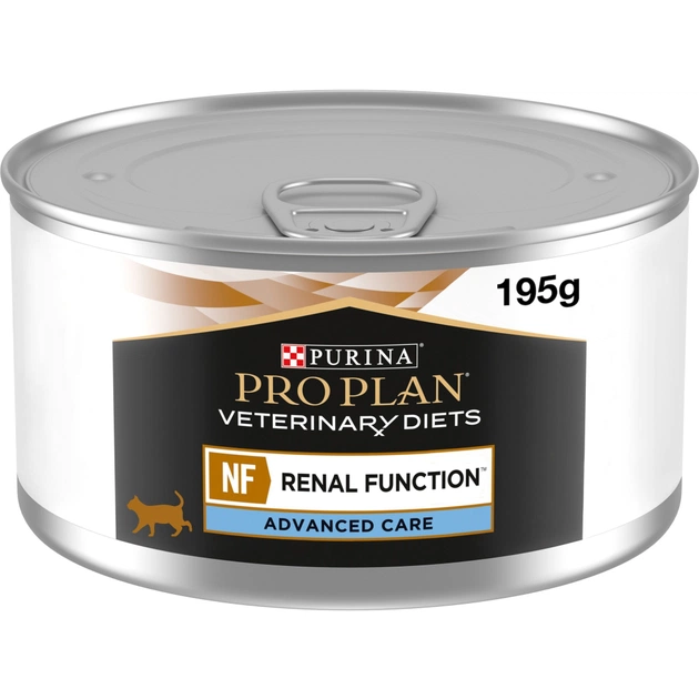 Вологий корм для кішок Purina Pro Plan Veterinary Diets NF Renal Function При патології нирок 195 г (7613287873620) - зображення 1