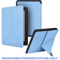 Чохол до електронної книги BeCover Ultra Slim Origami Amazon Kindle Paperwhite 12th Gen. 2024 7"/Colorsoft (2024) Light Blue (712839) - зменшене зображення 1